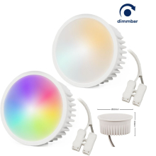 5w LED Modul Extra Flach Leuchtmittel RGB-CCT Smart LED...