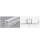2m LED Alu Profil Unterputz Rigips Trockenbau Schiene Kanalprofil mit Milchglas Abdeckung Kanal System für LED-Streifen Profil H-8