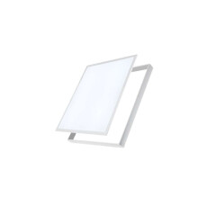 40w LED Decken Panele mit Rahmen für Aufputzmontage in weiß|60x60x4,4cm|Warmweiß, Neutralweiß oder Kaltweiß|4600-4800 Lumen