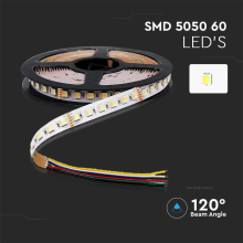 10 Meter RGB-CCT LED Streifen 6 Polig 24 Volt 60 LEDs pro Meter