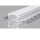 2m Alu Profile Unterputz Profil Trockenbau Schiene Kanal System mit Milchglas Abdeckung für LED-Streifen Profil H-15
