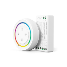 RGB RGB-W RGB-CCT LED Kontroller Controller Steuergerät 4-Zonen dimmbar 2,4 GHz Touch Fernbedienung für Android IOS Echo Alexa