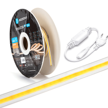 230V COB LED Strip Streifen Flexibel breite 10 mm IP65...