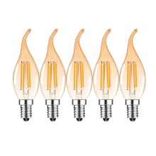 4W E14 LED Kerze Vintage Filament Glühbirne Birne...