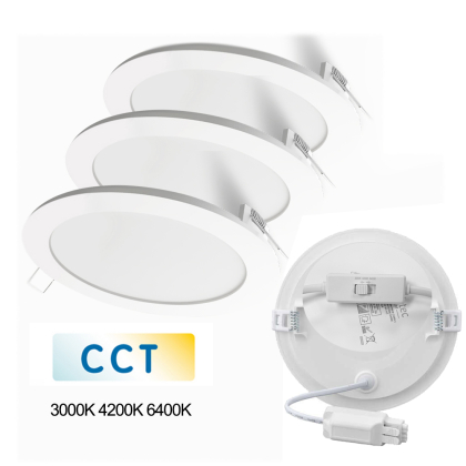 LED CCT Panel Einbaupanel Einbauleuchten Slim-Panel 3 bis 23w