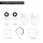 MiBoxer LED Funkdimmer (AC Triac RF+Push Dimmer) 300W | WiFi Ready | TRI-C1