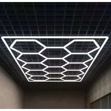 Hexagon LED-Deckenleuchte für Werkstatt Garage14...