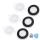 3er Set 4.8W LED Einbauspot Einbaustrahler Einbauleuchte 530 Lumen IP65 wasserdicht
