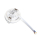 3er Set 4.8W LED Einbauspot Einbaustrahler Einbauleuchte 530 Lumen IP65 wasserdicht weißer Rahmen - Warmweiß