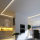 5m COB LED Streifen Strips mit 480 LEDs 8mm Breite komplett set Neutralweiß