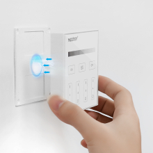 MiBoxer 4-Zonen-Touch Panel-Fernbedienung Wandschalter Dimmer für Einfarbige LED Streifen