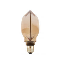 E27 LED Dimmbare Retro Vintage Nostalgie Filament Leuchtmittel Bernstein G130, E27, 4W, 190lm, 1800K