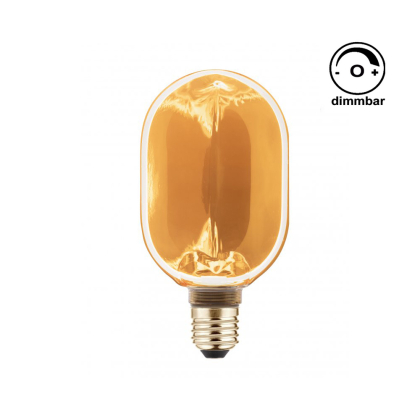 E27 LED Dimmbar Retro Vintage Nostalgie Filament Leuchtmittel Bernstein, E27, 4W, 190lm, 1800K