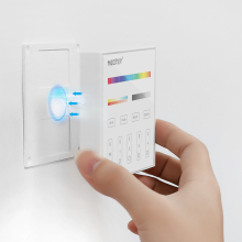 MiBoxer 4 Zonen CCT Wandschalter Aufbau Dimmer...