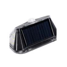 LED Solar Wandleuchte Fassadenleuchte für den Außenbereich mit Bewegungs-Sensor 200 Lumen | Kaltweiß (6500 K)