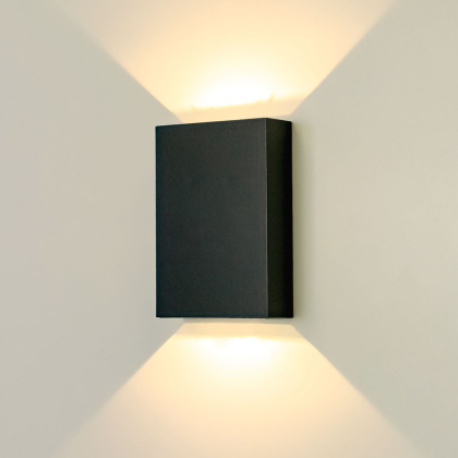 4W LED Fassaden-Leuchte Außenleuchte Außenwandleuchte IP65 Eckig- 450 Lumen Neutralweiß