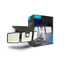 LED Solarfluter Außenleuchte Wandleuchte Wasserdicht mit Bewegungssensor 650 Lumen