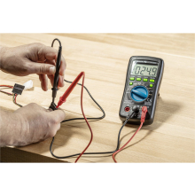 Universell digital Messgerät Multimeter, Strom, Spannung 600V Farys