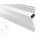 2m LED Alu Profile Schiene Unterputz Profil Kanal System für LED-Streifen Stuckleiste-Effekt