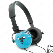 Kopfhörer Headphones geschlossen Blau