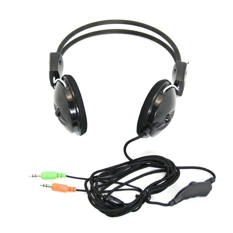 Energy Sistem Headset Office 2+ – On-Ear-Kopfhörer Mit Einziehbarem Mikrofon, Lautstärkeregler & USB-Adapter