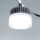 Deckenlampen LED Wohnzimmerlampe Gestell chromfarben
