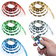 LED RGB Strip Streifen Set - 30 LED pro Meter mit Mini...