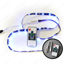 LED RGB Strip Streifen Set - 30 LED pro Meter mit Mini...