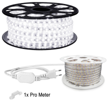 50m Kaltweiss LED Strip Streifen 60x 5050 SMD pro meter -...