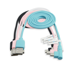 2x Energmix 1m Micro USB Kabel 90 Grad gewinkelt...