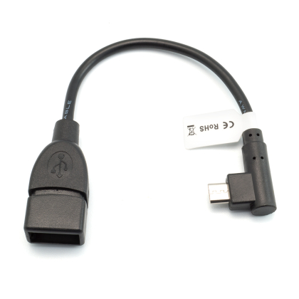 Adapter USB A Buchse zu Micro B Stecker Winkelstecker OTG Kabelverlängerung 