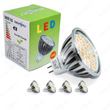 4x MR16 LED SMD Einbauleuchte 12V Led Spot Leuchtmittel Lampe 4W Warmweiß