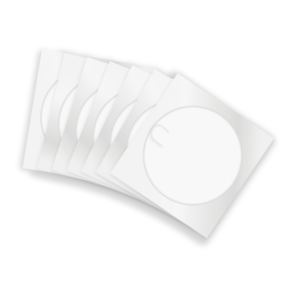 CD/DVD Hüllen Papier  Hüllen CD Sleeve Leere Papier Hüllen mit Lasche
