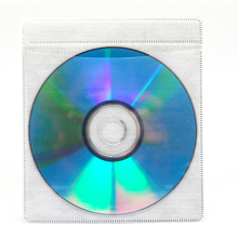 100 Doppel CD DVD Hüllen 2 fach Plastikfolien Folienhüllen Aufbewahrung Sleeve Weiß