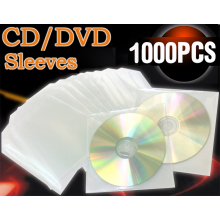 CD/DVD Hüllen Plastik 1000 Stück