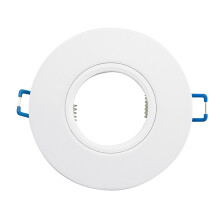 LED Einbauleuchte Rahmen Weiß (ohne Lampen Leuchtmittel und Fassung) 1x