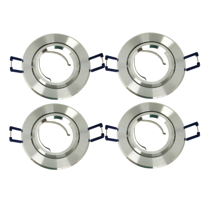 Einbauleuchte Rahmen Aluminium schwenkbar 4x