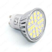 GU10 5050 SMD LED Spot Lampe Mit Schutzglas 4W Kaltweiß 2 Stück