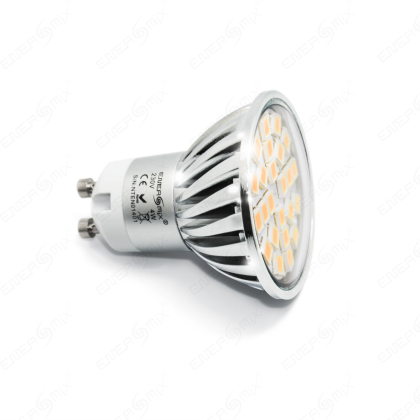 GU10 5050 SMD LED Spot Lampe Mit Schutzglas 4W Warmweiß 1 Stück