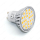 GU10 5050 SMD LED Spot Lampe Mit Schutzglas 4W Warmweiß 1 Stück