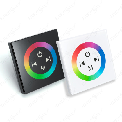 LED RGB Touch-Panel-Controller -Dimmer Wandcontroller Steuergerät für LED Streifen