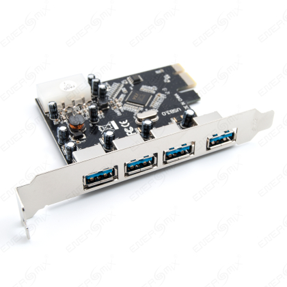 PCI-E Super Speed PCI Express 3.0 Schnittstellenkarte - USB 3.0 Karte 4 Port