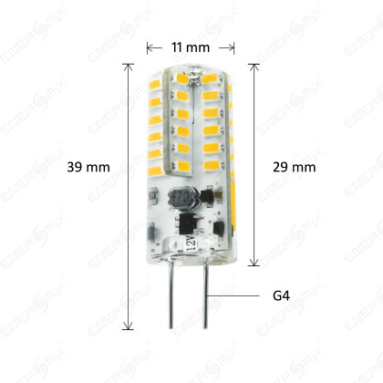 G4 LED Silikon Leuchtmittel Warmweiß 2 Watt