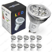 10x GU10 LED SPOT Lampe LED Strahler Licht Energiespar...