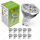 GU10 LED SPOT Lampe LED Strahler Licht Energiespar Lampe 4.5 Watt 10 Stück Warmweiß