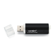 USB Multi Kartenleser Hi-Speed Kartenleser Schwarz