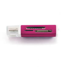 USB Multi Kartenleser Hi-Speed Kartenleser  Rot