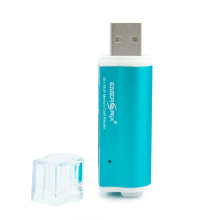 USB Multi Kartenleser Hi-Speed Kartenleser Blau