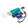 USB Multi Kartenleser Hi-Speed Kartenleser Blau