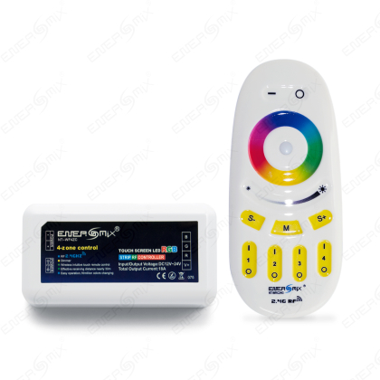 4 Zone LED RGB Controller Steuergerät Dimmer mit Touch Fernbedienung